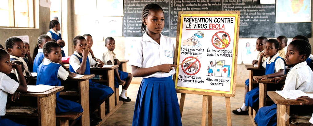 Prévention contre Ebola dans les écoles : le ministère de l’Éducation nationale renforce les mesures sanitaires à l’approche des épreuves certificatives