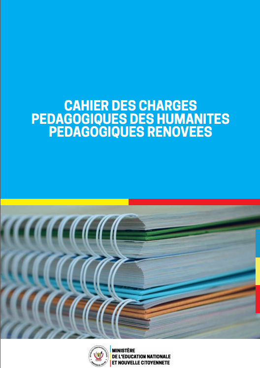 Cahier des charges pedagogiques des humanites pedagogiques renovees