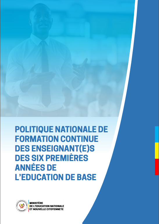 Politique nationale de formation continue des enseignant(e)s des six premières années de l’education de base