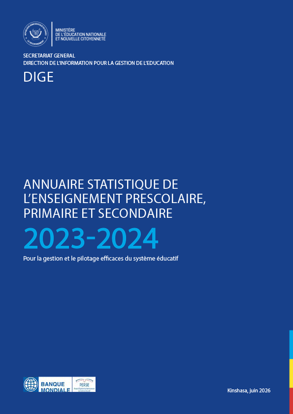 Annuaire statistique de l’enseignement préscolaire, primaire et secondaire pour l’année scolaire 2023 - 2024