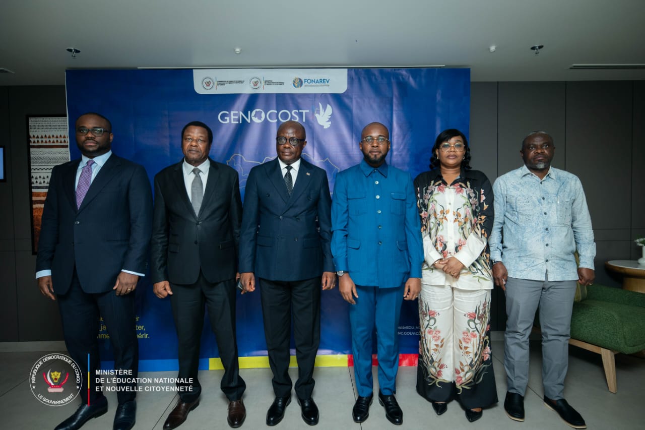 Genocost et Clubs Citoyens : le vice-ministre Théodore Kazadi lance deux ateliers stratégiques pour l'éducation à la citoyenneté