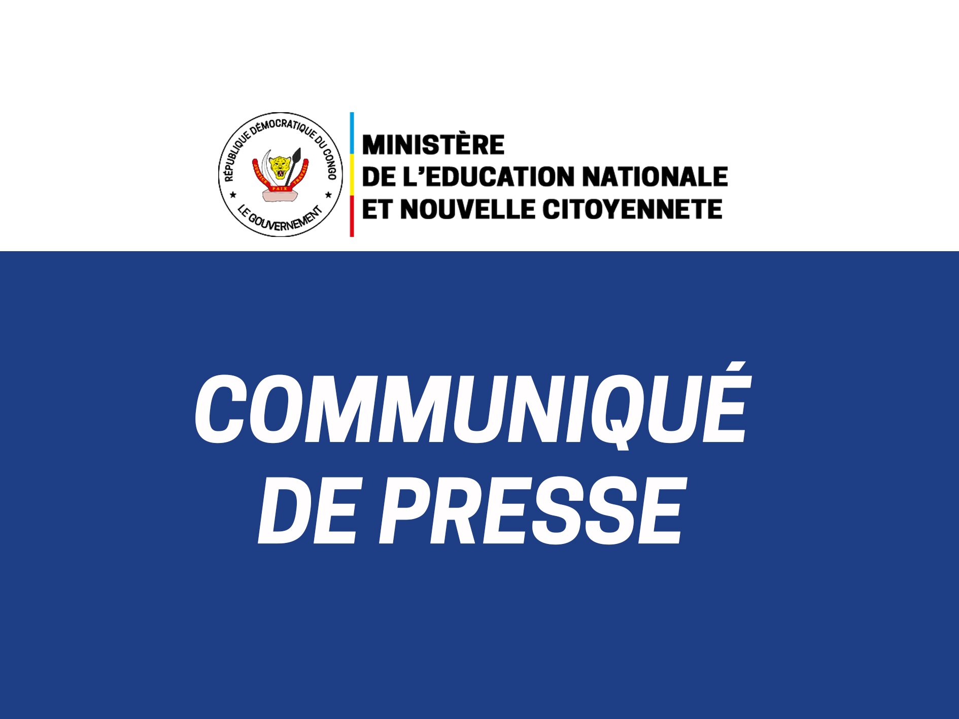 Rentrée scolaire 2026-2027 : dispositif différencié dans les zones concernées par  l’épidémie d’Ebola
