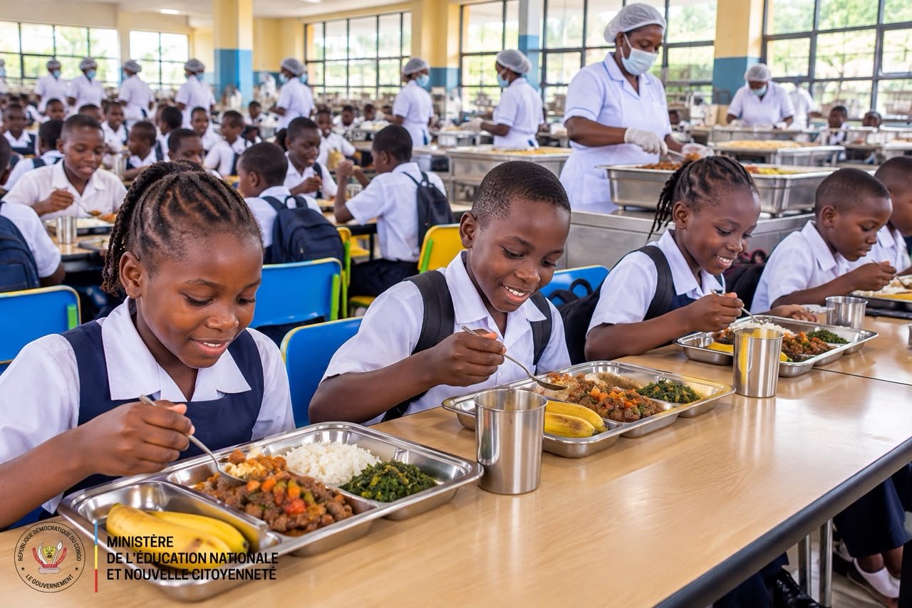 Journée mondiale de l’alimentation : la RDC entend étendre le programme de cantines scolaires sur l’ensemble du territoire d’ici 2029