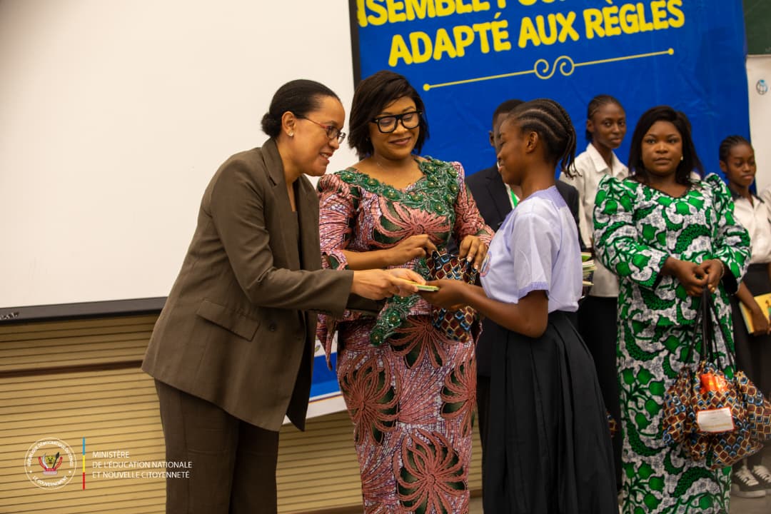 JM de l'hygiène menstruelle : Raïssa Malu plaide pour une école inclusive et protectrice des jeunes filles