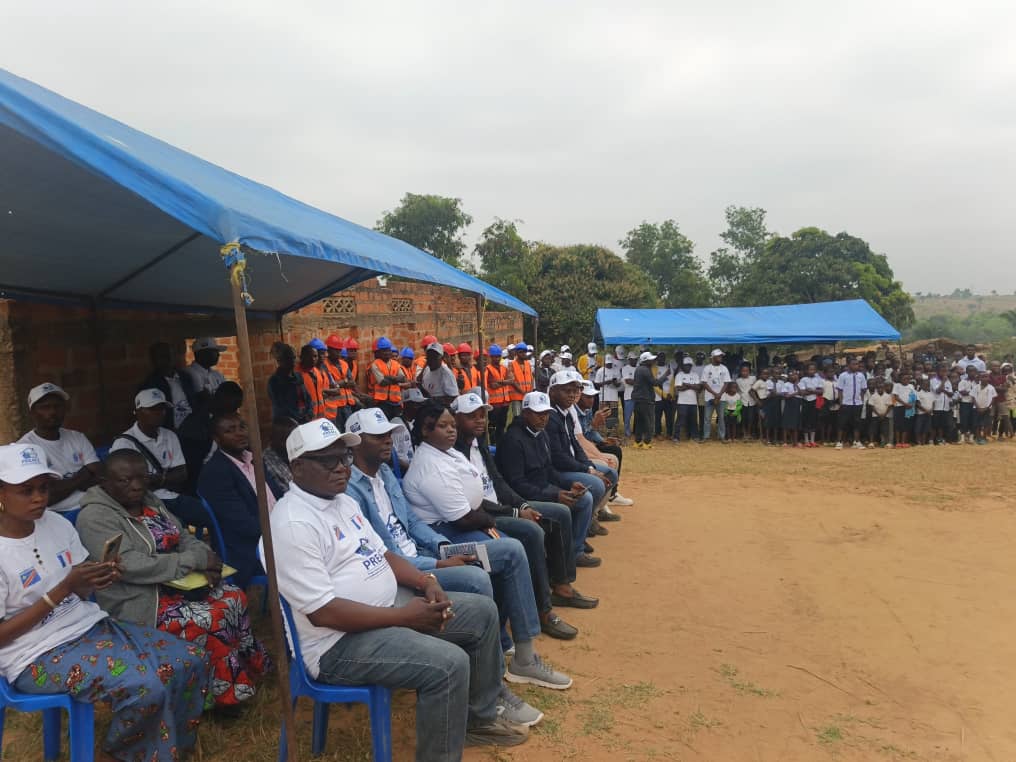 Kongo Central 3 : lancement du premier chantier-école du projet PREACE/EFFICACE à Kasangulu