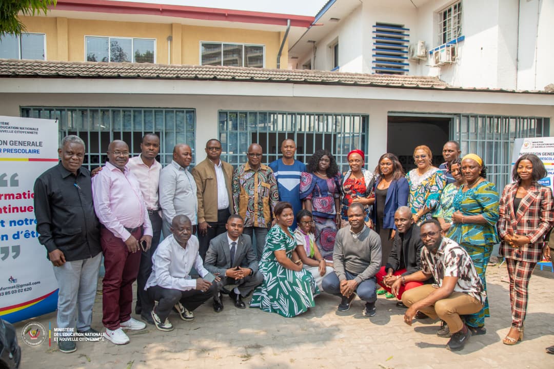 Préscolaire en RDC : le programme national de formation des opérateurs pédagogiques sera expérimenté dès la rentrée scolaire 2026-2027