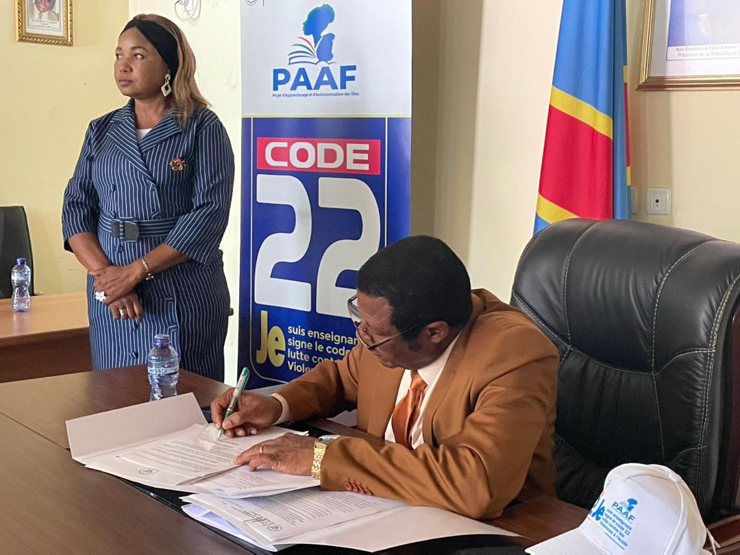 Revue à mi-parcours du PAAF 2026 : plus de 233 000 enseignants et plusieurs milliers d’agents administratifs sensibilisés au Code 22 dans huit provinces ciblées