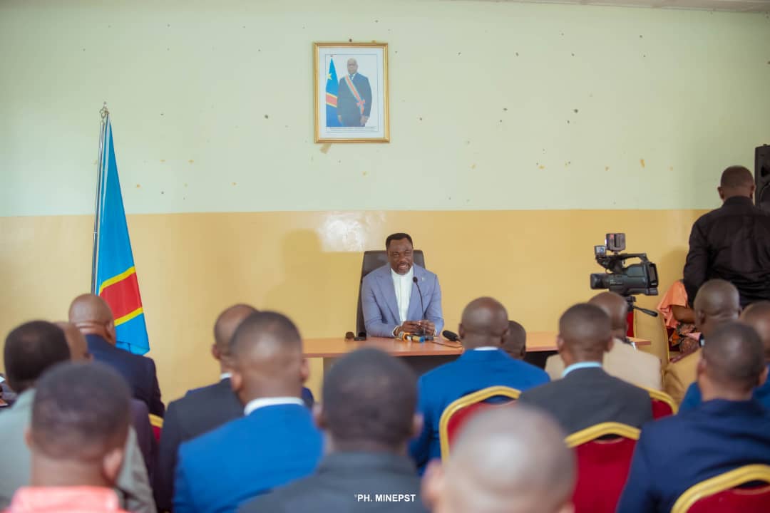 Face aux coordonnateurs des écoles conventionnées, Tony Mwaba prône les valeurs pour pérenniser la gratuité