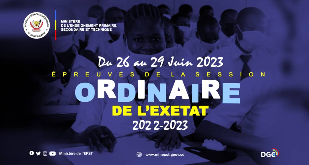 EXETAT 2023 : Le Haut-Katanga 1 est déjà prêt pour l'organisation ( IPP)