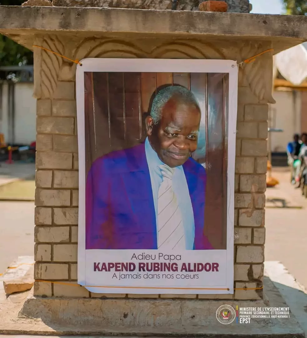 Lubumbashi : Décédé à 94 ans, Alidor Kapend, l'un des plus vieux inspecteurs congolais a été mis en terre ce vendredi 