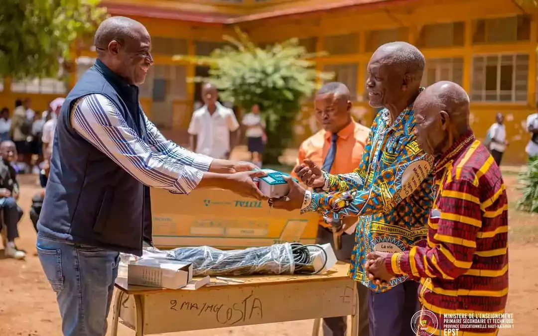 Haut Katanga 1: Le Dircaba Daniel Ebondo court à la rescousse de l’Athénée de la Katuba