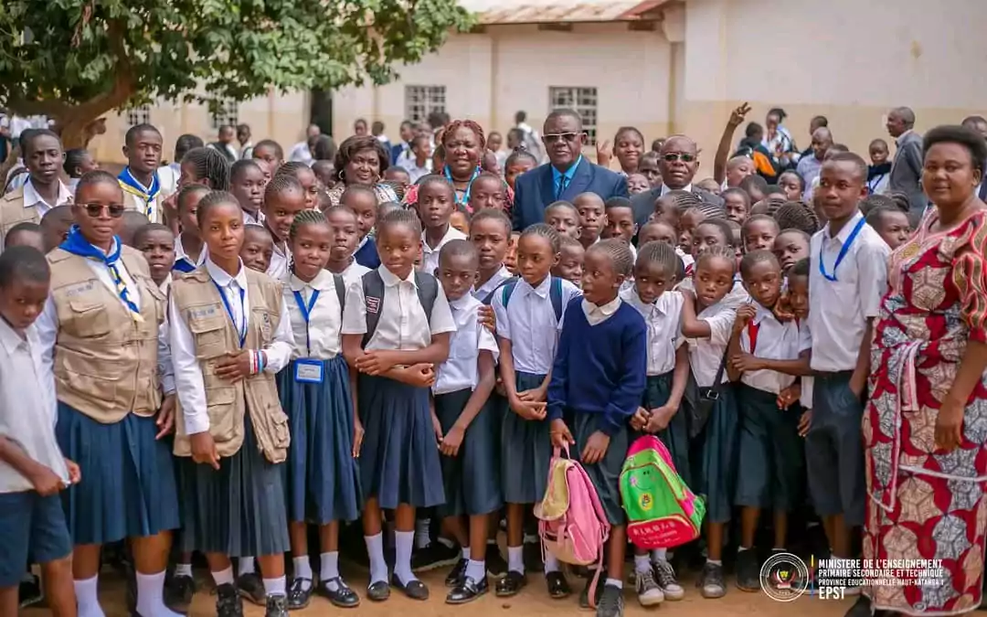 ” L’école est le berceau des futurs ambassadeurs de la paix” ( Nicolas Nyange, lPP Haut Katanga 1)