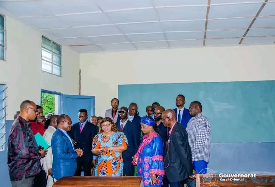 Kasaï Oriental 1: Le gouvernement provincial dote l’Institut Mobutu 2 d’un nouveau bâtiment