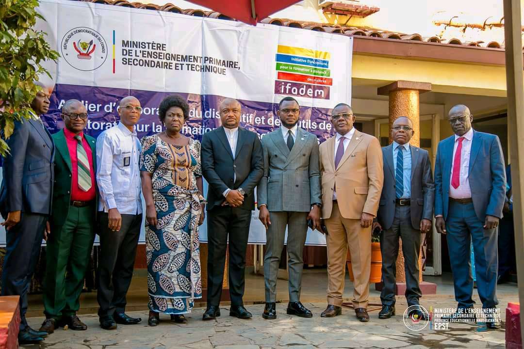 Haut-Katanga 1: Lubumbashi abrite un atelier d'élaboration des outils de tutorat pour la formation des enseignants