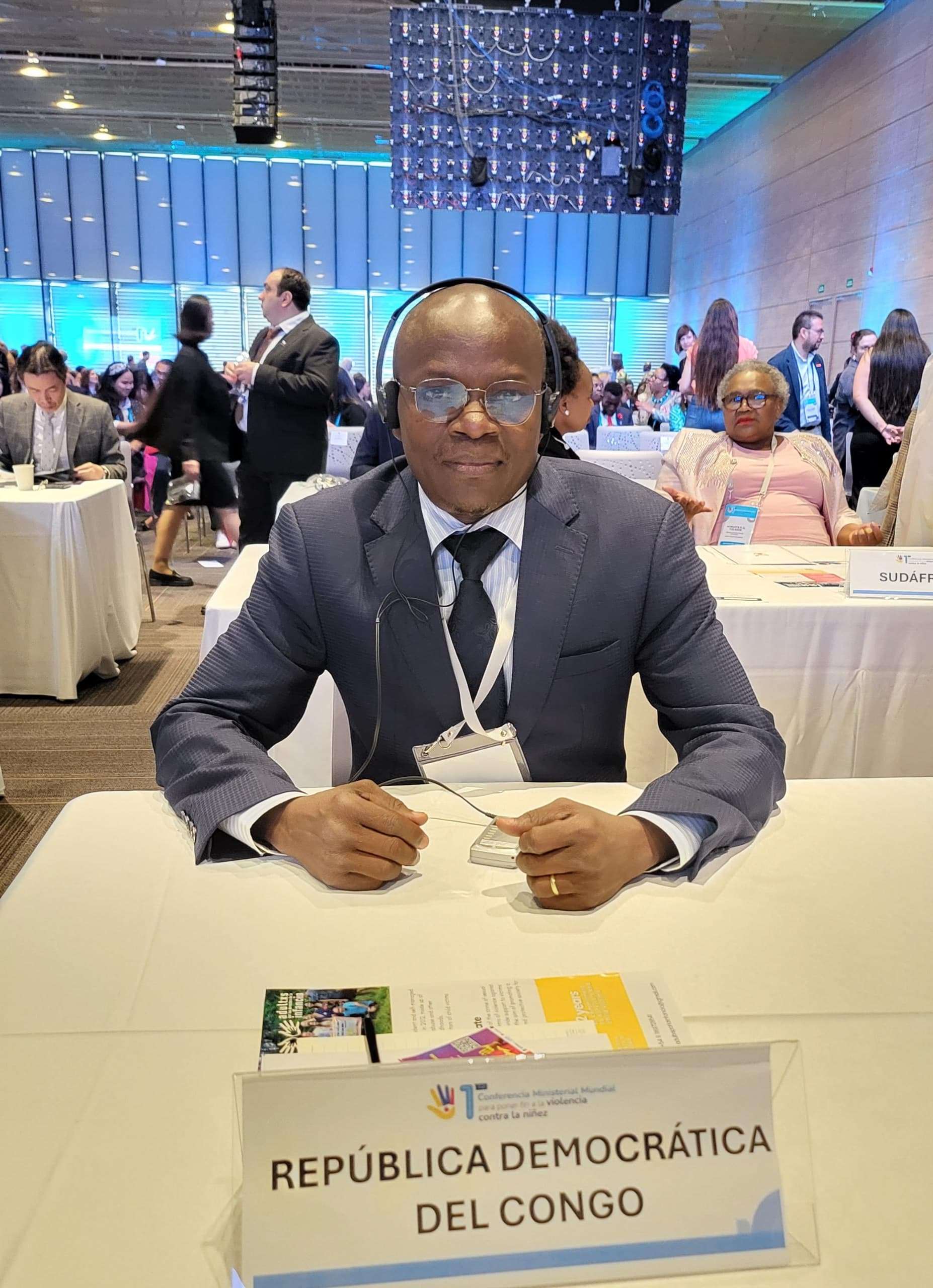 Colombie : Jean-Pierre Kezamudru représente la RDC à la première Conférence interministérielle mondiale sur l’élimination de la violence contre les enfants