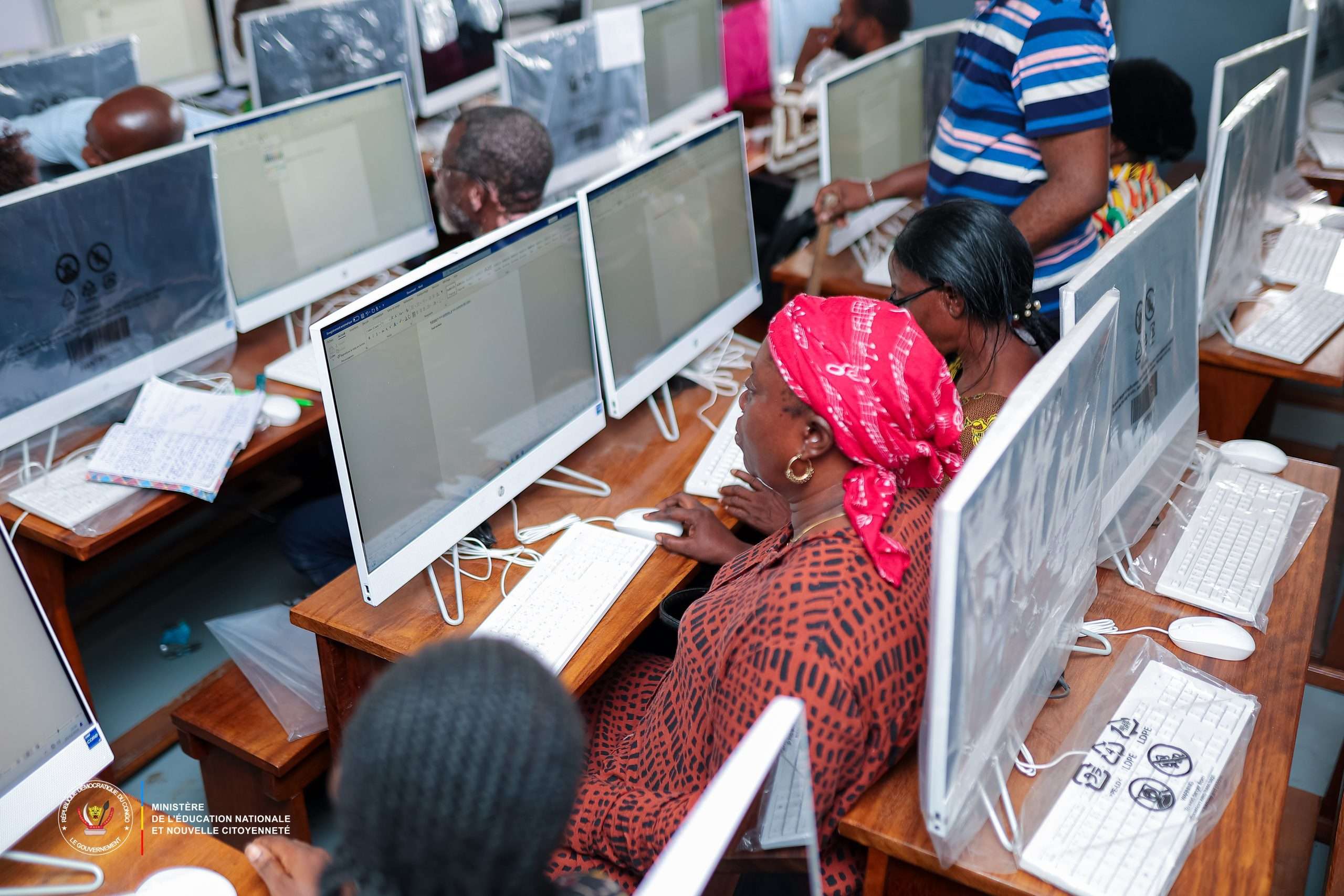 Kinshasa - Funa : Le personnel enseignant des écoles primaires Yolo 1 et 2 formé sur la numérisation du système éducatif