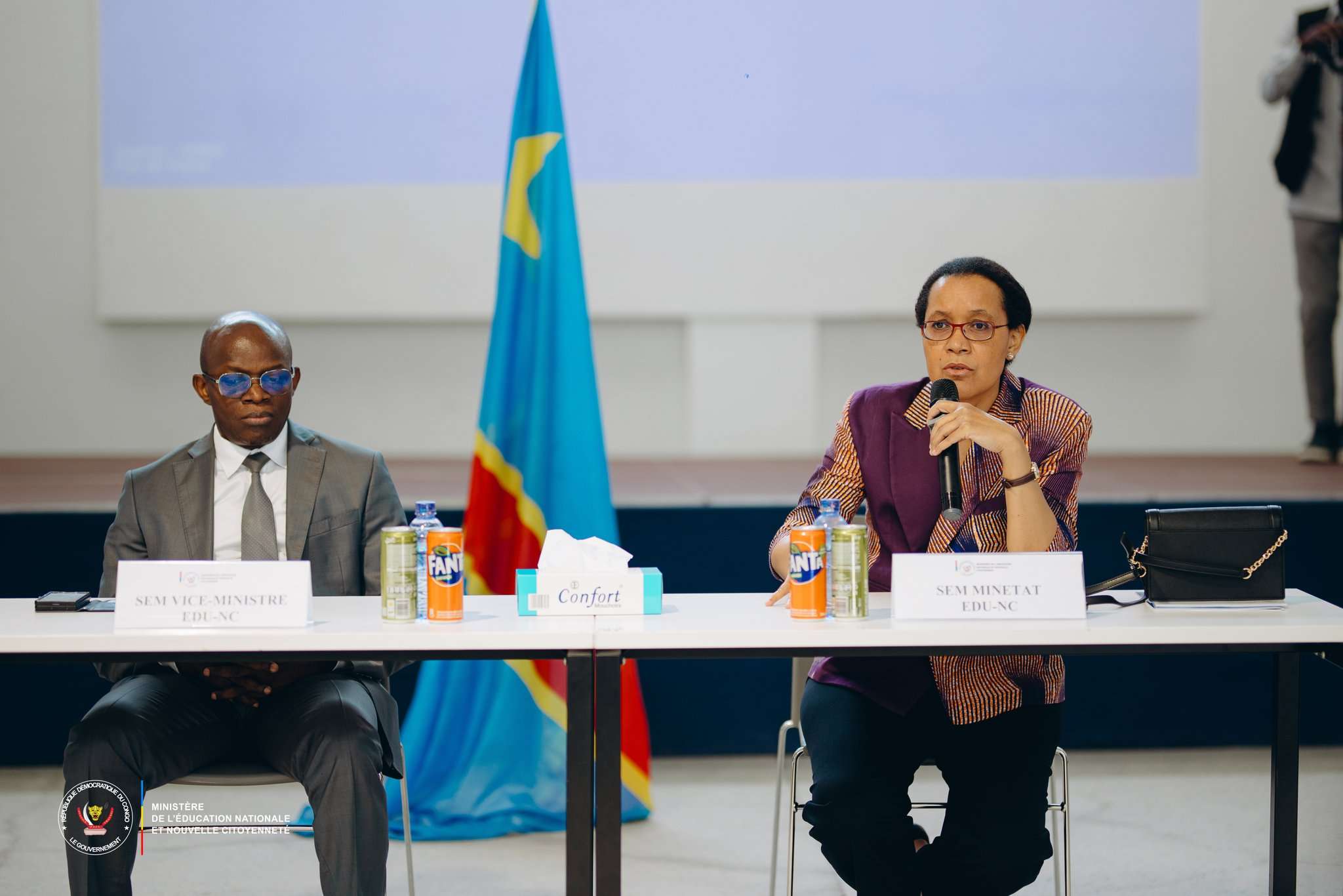 Journée nationale de l'Enseignement : Raïssa Malu initie une séance de réflexion sous le thème "Éduquer pour transformer, former pour bâtir"