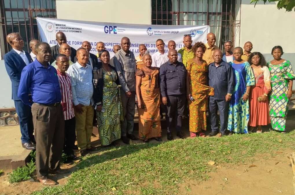 Kananga : Les encadreurs pédagogiques formés sur le leadership des directeurs d’écoles primaires