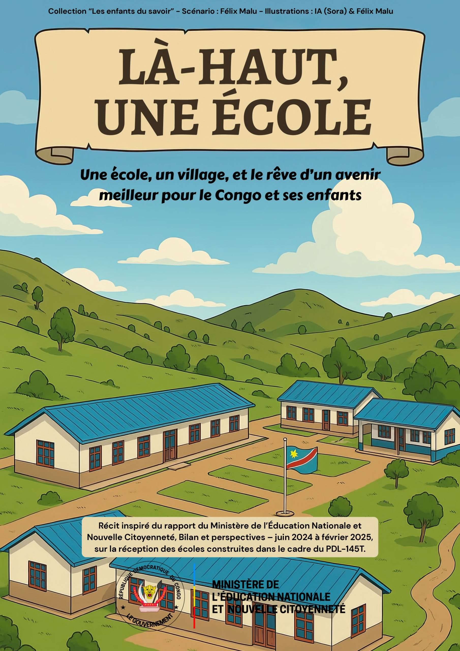 BD N°1: Là-haut, une école