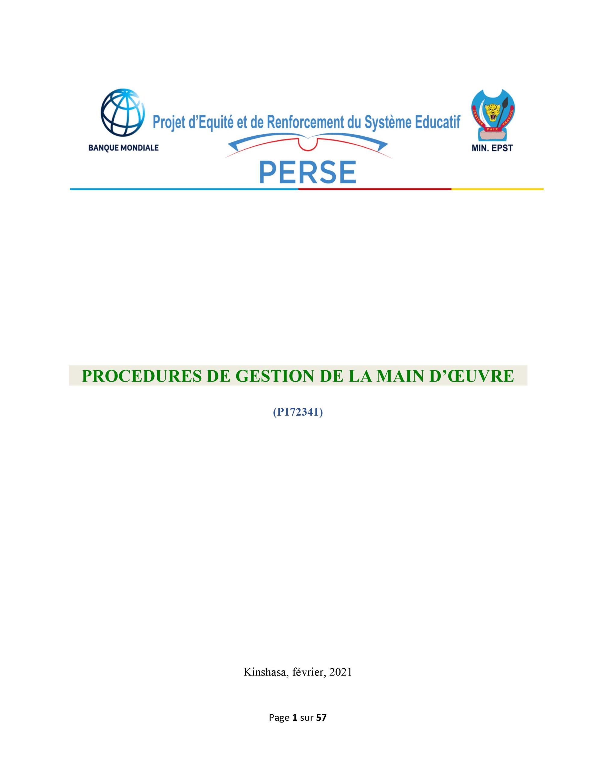 PERSE: Procédures de gestion de la main d’œuvre_VF [1477]
