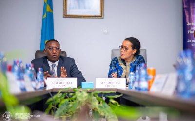 Guylain Nyembo et Raïssa Malu échangent autour du climat des affaires
