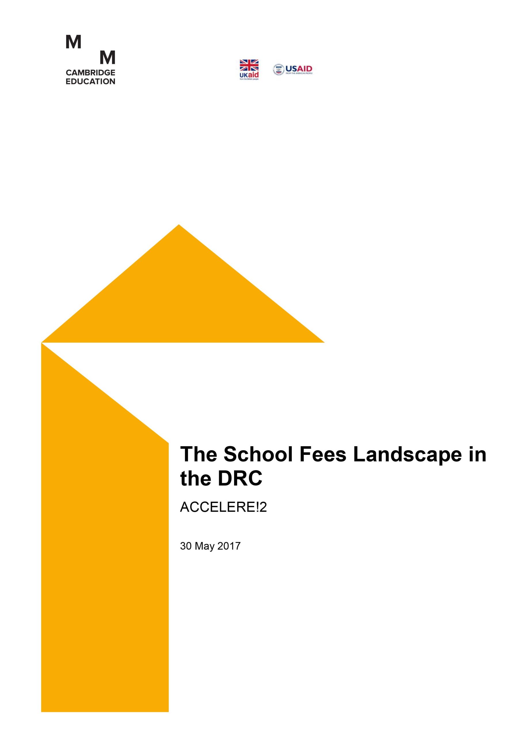 The School Fees Landscape in the DRC