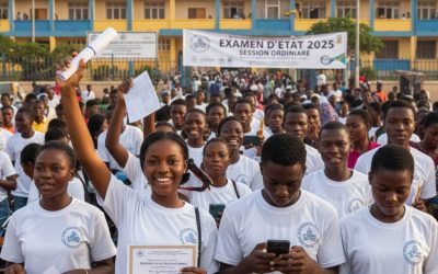 EXETAT : Défi de la massification en RDC Image générée avec Gemini
