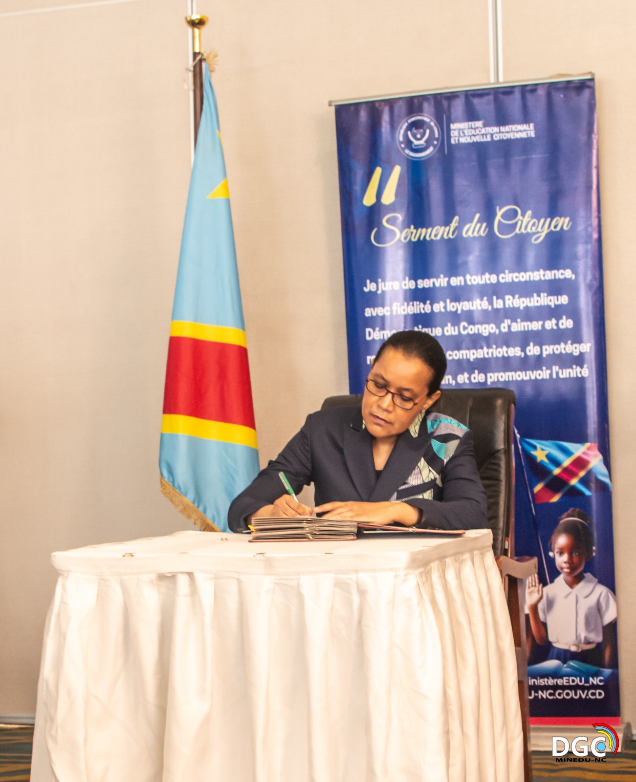 La ministre Raïssa Malu engage son administration contre les VBG et pour l'éthique en milieu scolaire